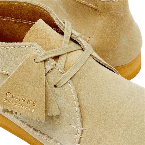 Clarks Weaver Boot Maple Suede End