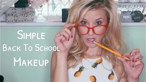 Simple Back To School Makeup Tutorial Youtube