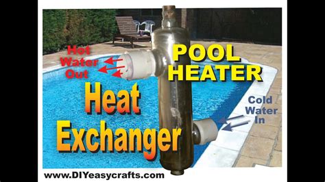 Heat Exchanger For Pool Heater Diy How To Youtube