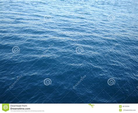Blue Water Ripples Stock Image Image Of Serene Bosphorus 48703339