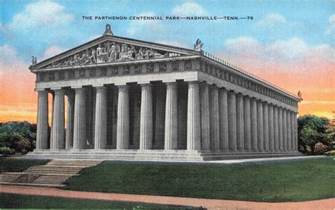 Excited To Share This Item From My Etsy Shop Postcard Parthenon