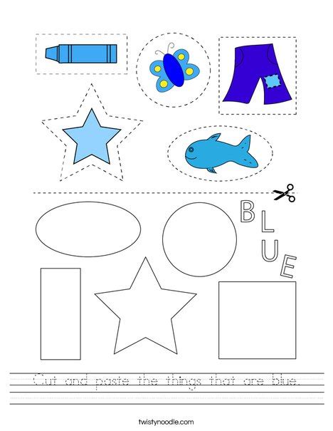 Color Blue Worksheets Engaging Activities For Learning And Fun