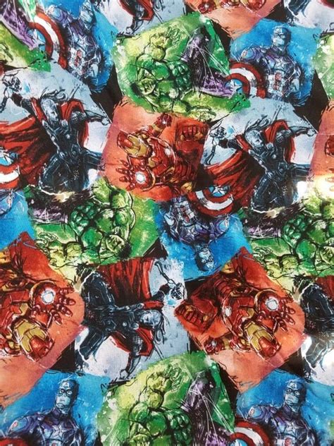 Marvel Comics Fabric By The Yard