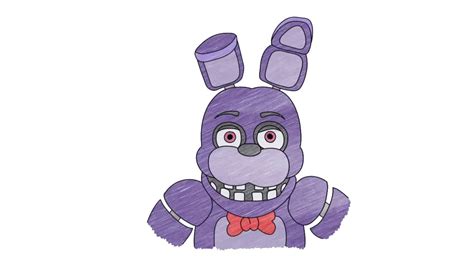 How To Draw Bonnie Fnaf My How To Draw