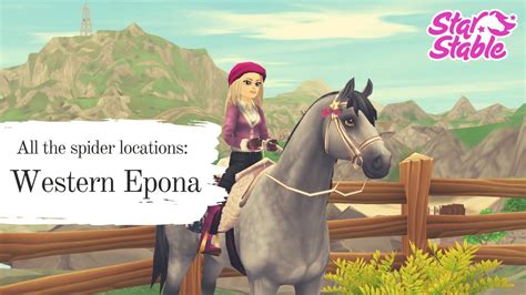 All The Spiders From Western Epona 🕷 Star Stable Online Youtube