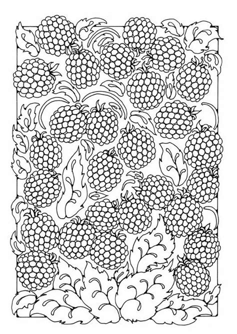 Pin van Barbara op coloring fruit, vegetable Kleurplaten, Mandala