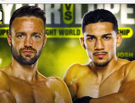 🥊 Josh Taylor Assures Us His Fight With Teófimo López Will End In A