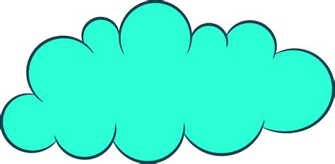 5 Cartoon Clouds Png Transparent