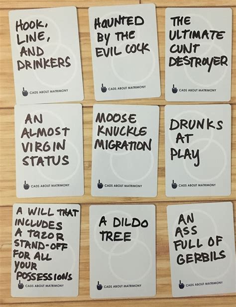 I did not create the game, nor am i attempting to make any money by selling it. Hilarious ideas for blank cards in cards against humanity ...