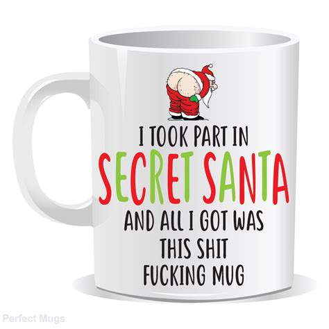 Funny Secret Santa Mug