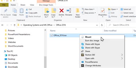 How To Open Iso File In Windows 10