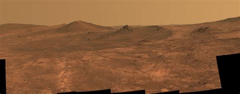 High Res Image Of A Rock Spire On The Surface Of Mars Taken By