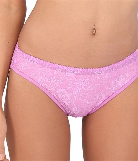 Buy Bralux Camy Full Lace Panties Lavender Online At Best Prices In India Snapdeal