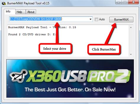 Burn Xbox 360 Xgd3 Iso Games With The Burnermax Payload Tool Digiex