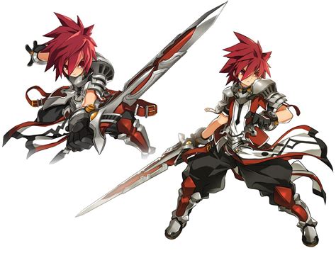 Lord Knight Characters And Art Elsword Game Character Design
