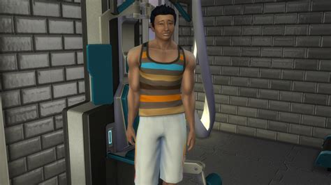 Sims — Lucas Has Completed The Bodybuilder Aspiration