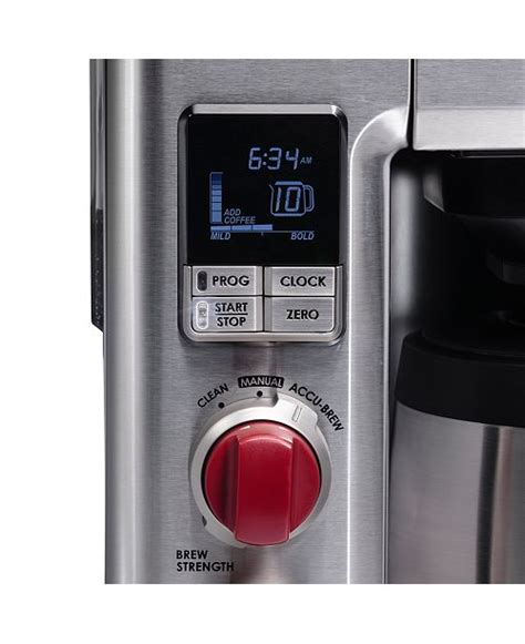 Press and quickly release to toggle between Wolf Gourmet Automatic Drip Coffee Maker & Reviews ...