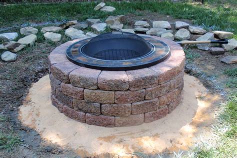 The fire pit itself is sturdy and comes with a poker, mesh cover, charcoal grate and a cooking grill so that you can barbecue out in the wilderness or the comfort of your own. Brick Fire Pit: Home-Like Feeling In Your Garden | Fire Pit Landscaping Ideas, Design, Pictures ...