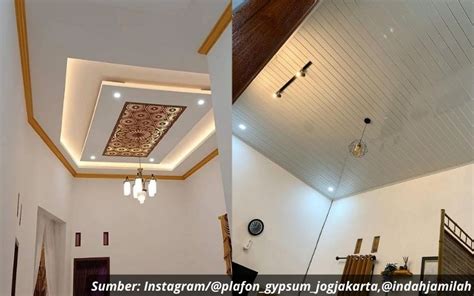 Desain Plafon Minimalis Aesthetic Cocok Untuk Rumah Kecil