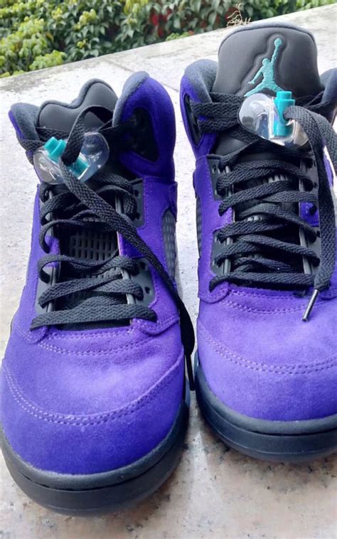 First Look At The Air Jordan 5 Retro Alternate Grape Sneaker Buzz