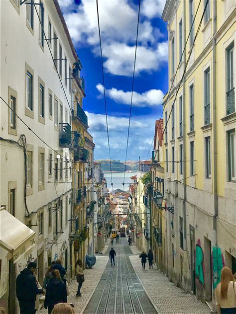 Pin By Kristen Healthy World Travel On Lisbon Portugal Street View