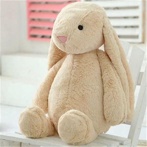 Cute Soft Fluffy Rabbit Stuffed Plush Animal Bunny Toy Fashion Doll