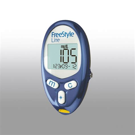 Freestyle Lite Blood Glucose Meter Diabetic Mall