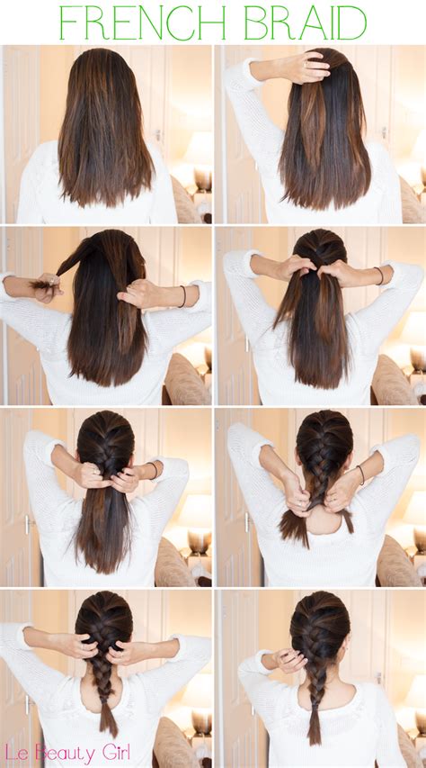 French braid step by step for beginners. French Braid Tutorial For Medium Hair Pictures, Photos ...