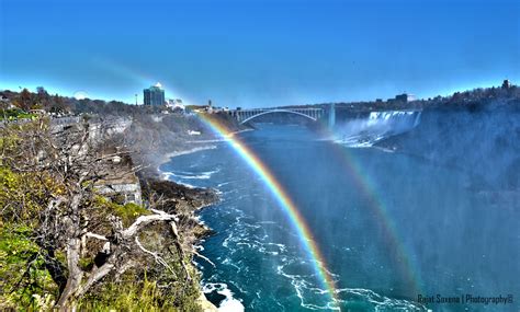 Niagara Falls Double Rainbow Places To Visit Niagara Falls Natural