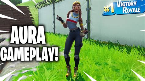 Which one do you like more? New AURA Skin Gameplay In Fortnite Battle Royale.. - YouTube