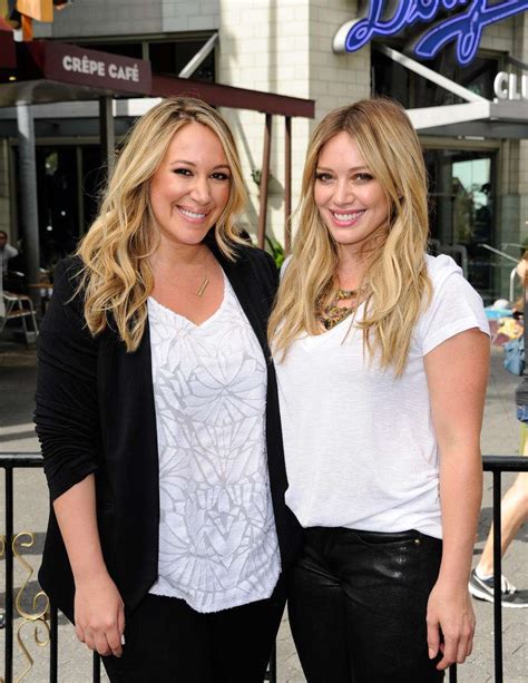 Exclusive Hilary And Haylie Duff On Mommy Wars Social Media And A