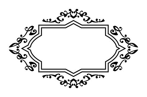 Free Vector Decorative Borders at GetDrawings | Free download