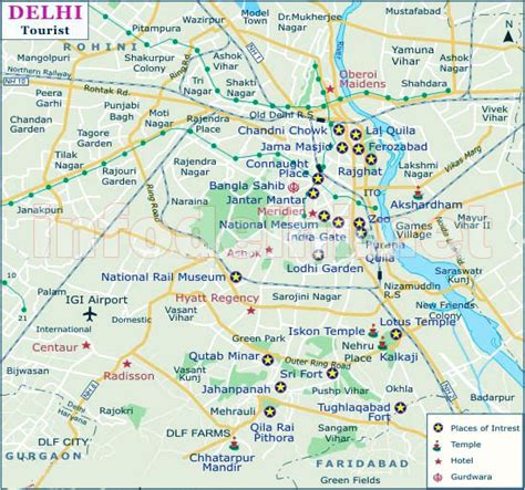 Delhi Map India
