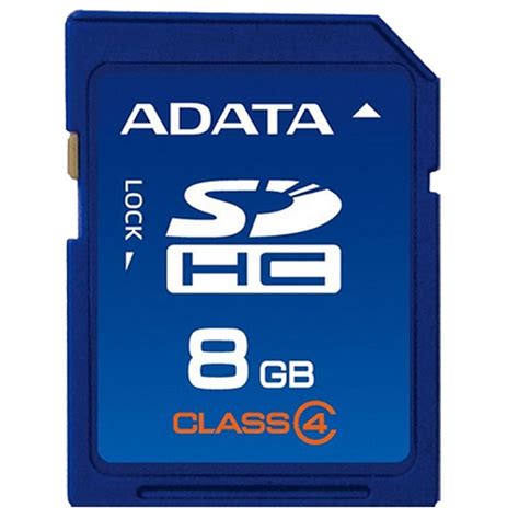 8gb No Original Adata Sd Card Class4 Sdhc Memoria Camera Gps Tablet Ebay