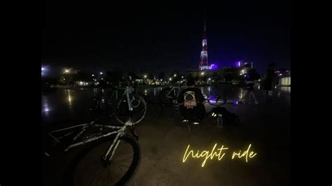 Night Ride With My Fixed Gear Pov Youtube