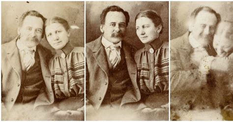 Candid Shots Show A Victorian Couple From The 1890s Who Cannot Help But