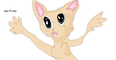 Nya~ Cute Cat Base By Cute Bases On Deviantart