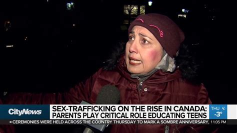 Sex Trafficking On The Rise In Canada Survey Youtube