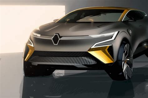 Renault Reveals Electric Megane Concept Car And Motoring News By