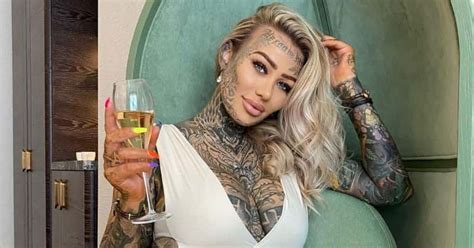 Becky Holt Britains Most Tattooed Woman Forced To Return On