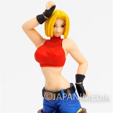 King Of Fighters Blue Mary Kof Kof Collection Mini Figure Snk Japan In 2022 King Of Fighters
