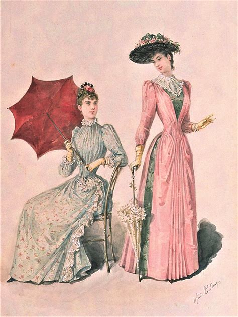 La Mode Illustree 1890 Historical Fashion Victorian Fashion