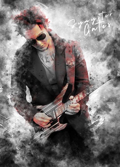 Synyster Gates Poster By Em Sandia Displate