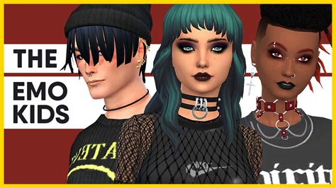 Nikkifark Sims — The Emo Kids High School Cliques The Sims 4