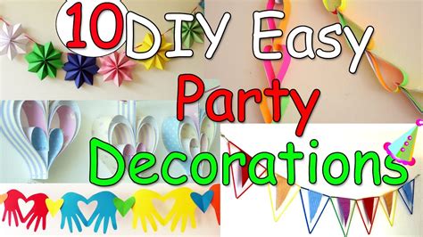 Top 22 Easy Diy Party Decorations - Home, Family, Style and Art Ideas