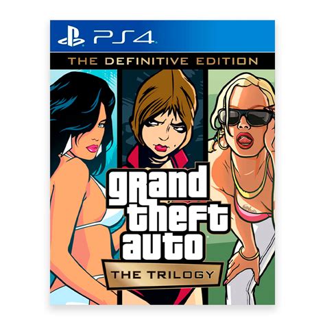 Grand Theft Auto The Trilogy The Definitive Edition Ps4 Ps5 Ps4