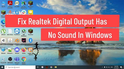 Solucionar Problema Sin Sonido En Realtek Digital Output Métodos En Control Panel Y Device