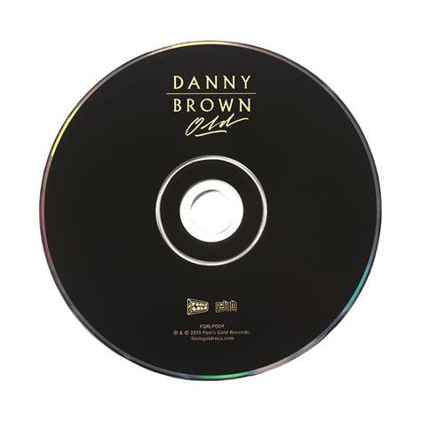 Danny Brown Old Cd Fools Gold Records