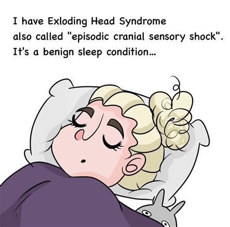 Artist Illustrates What Its Like Living With Exploding Head Syndrome Laptrinhx News