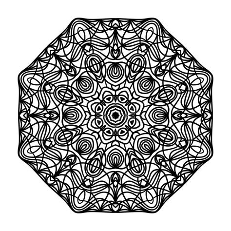 Mandala Ethnic Decorative Elements Hand Drawn Backgroundoriental